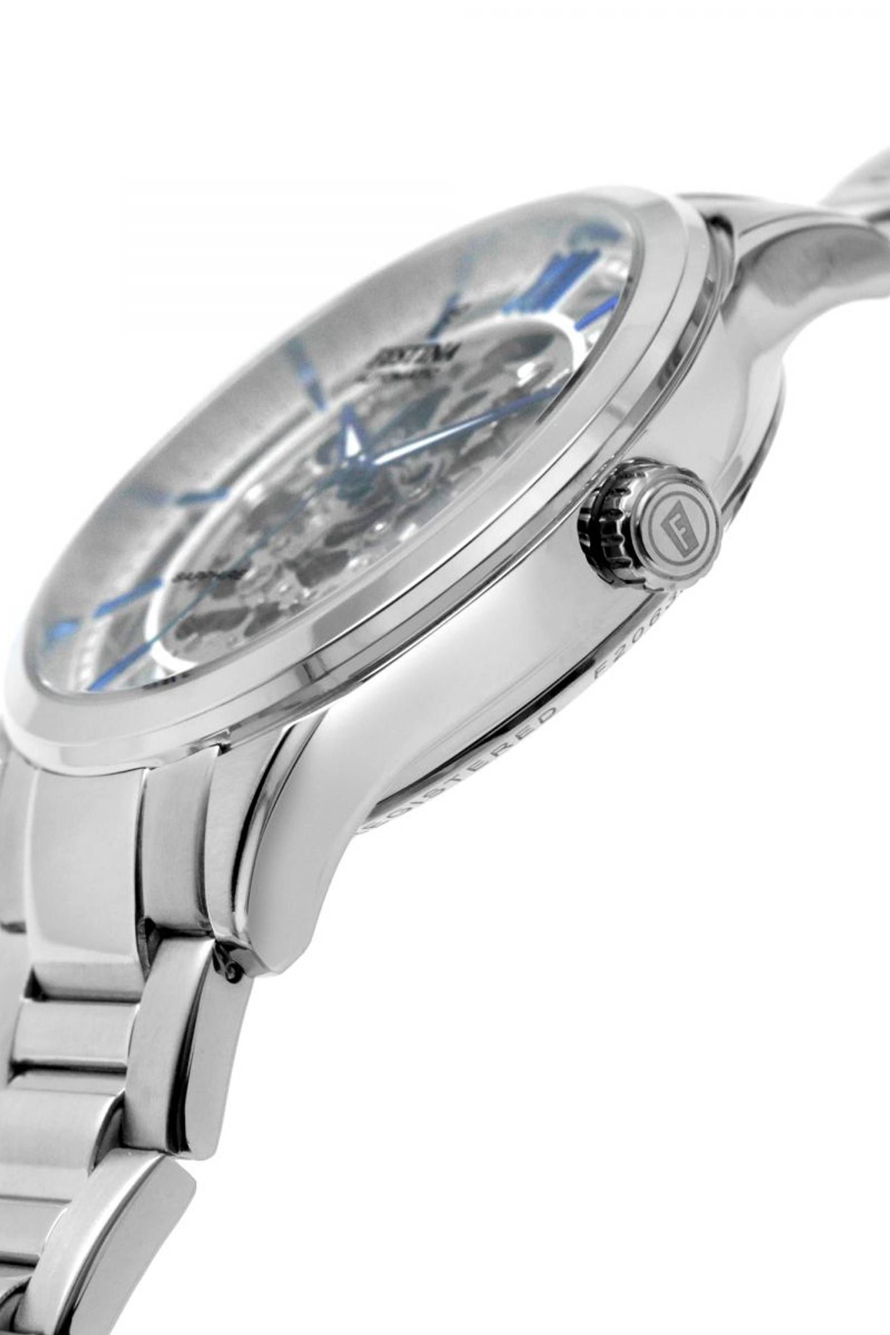 Buy Festina Gents Silver Tone Skeleton Automatic Watch from the