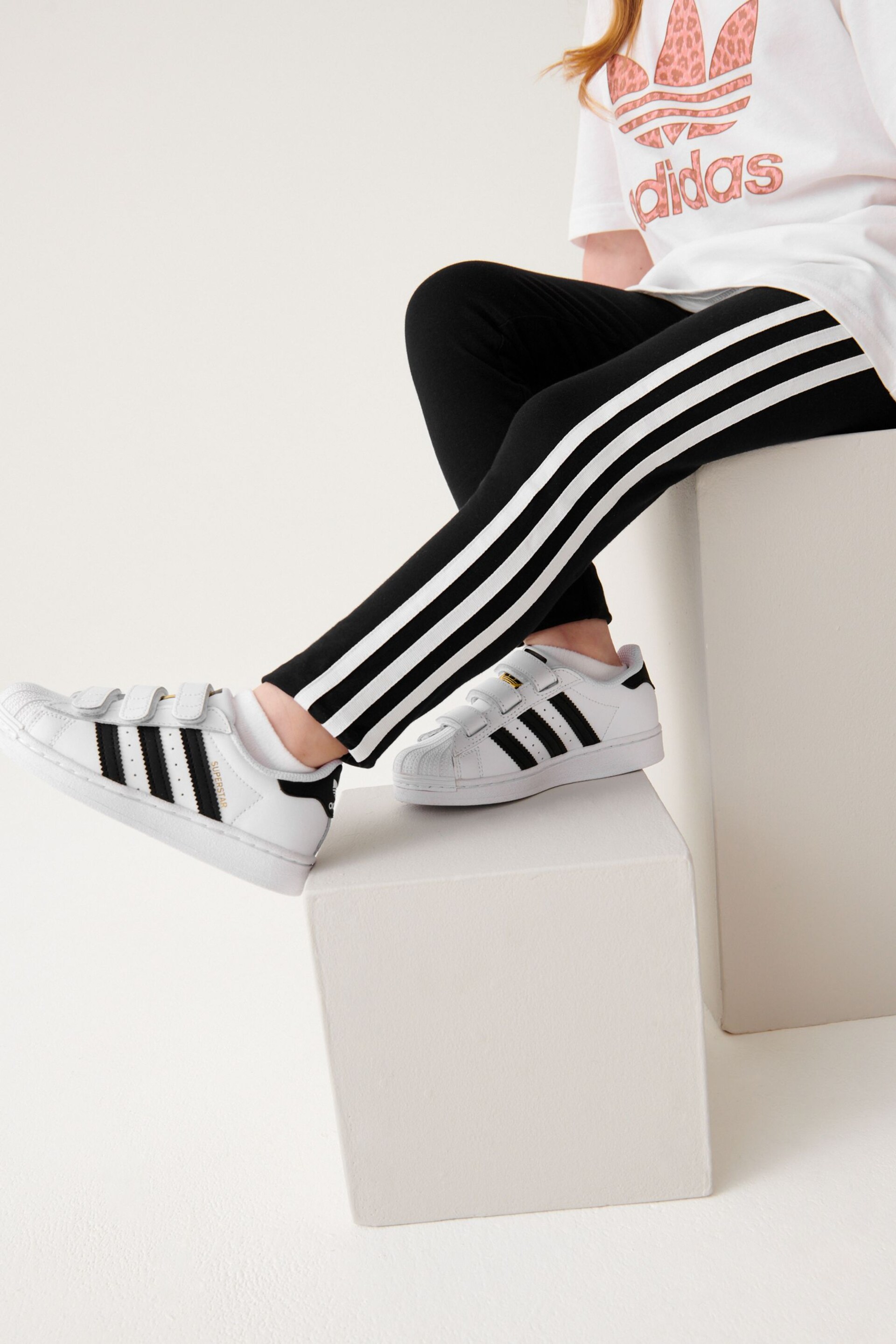 adidas Originals Adicolor Black Leggings - Image 3 of 12