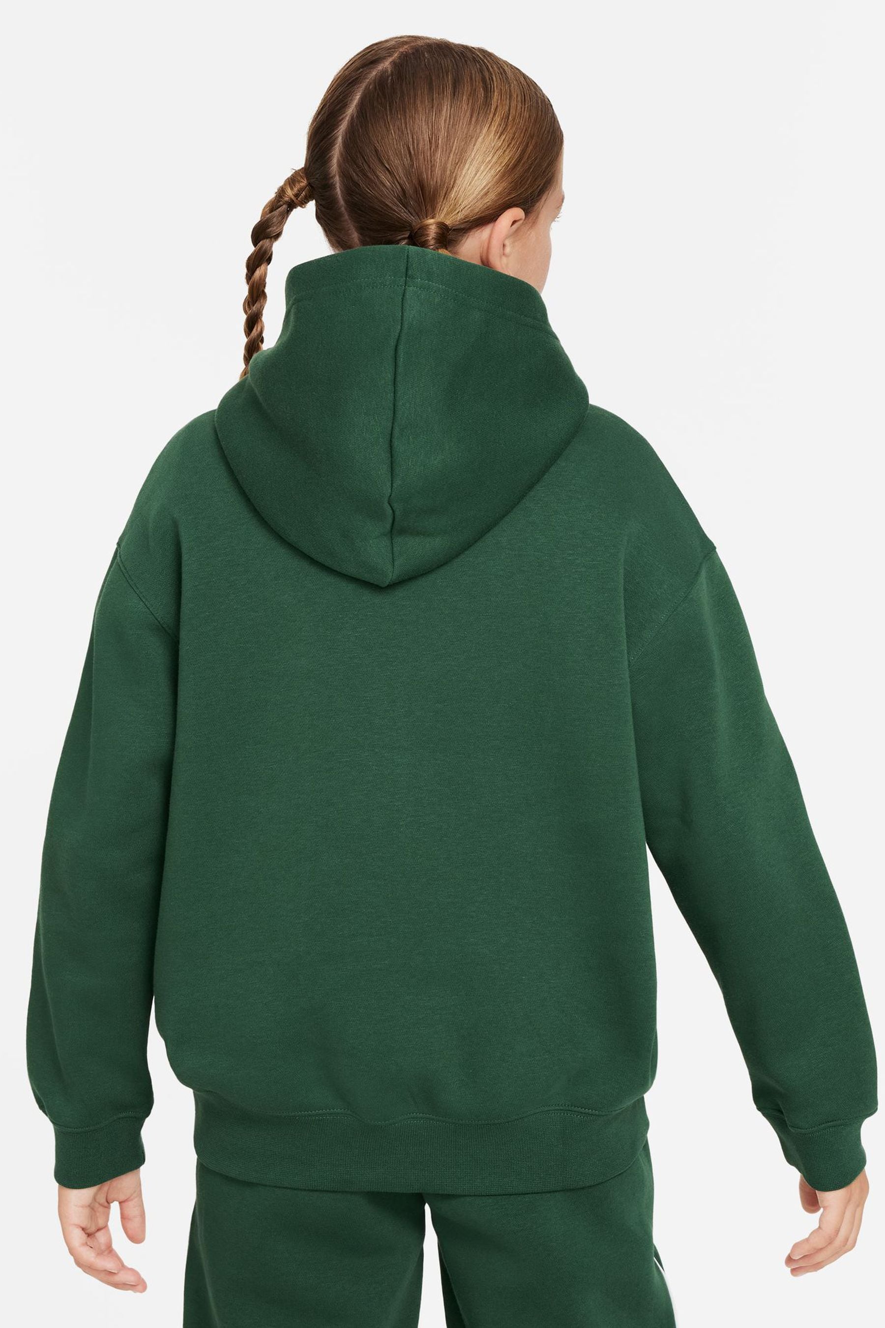Buy Nike Green Oversized Hoodie from Next Luxembourg