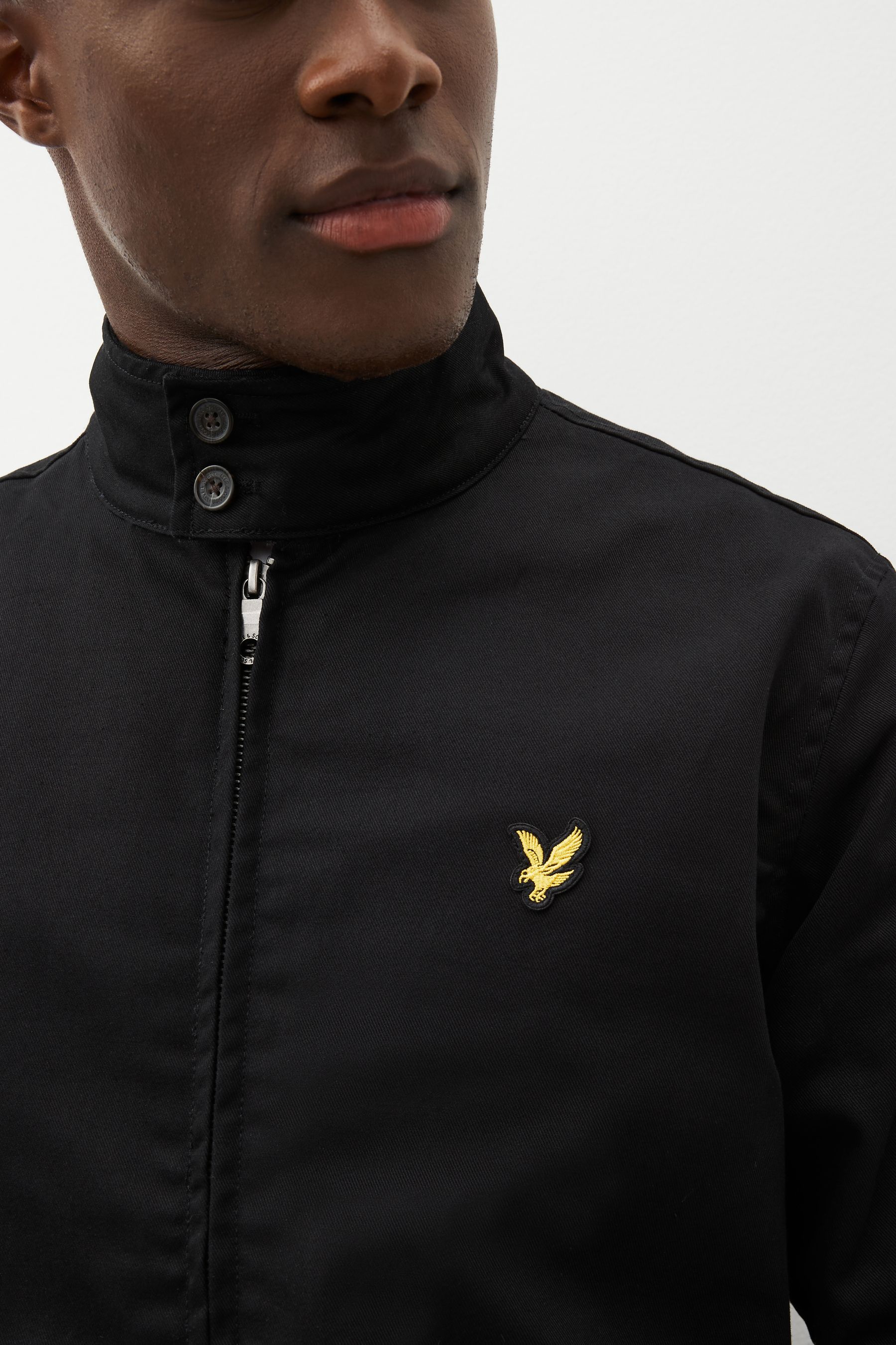 Buy Lyle Scott Black Harrington Jacket from Next Canada