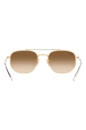 Ray-Ban Gold 0RB3707 Sunglasses