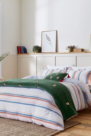 Joules White Golden Hour Duvet Cover and Pillowcase Set - Image 1 of 5