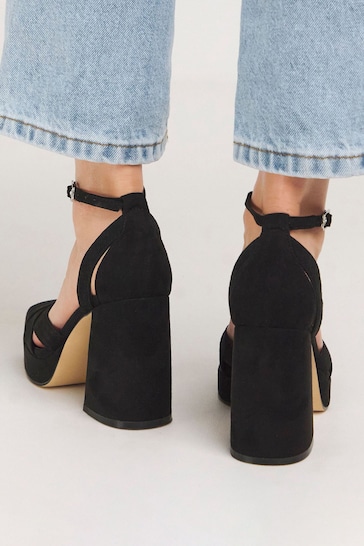 Simply Be Platform Heeled Shoes in Wide/Extra Wide Fit