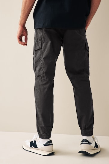 Buy Black Regular Tapered Stretch Utility Cargo Trousers from the Next UK  online shop