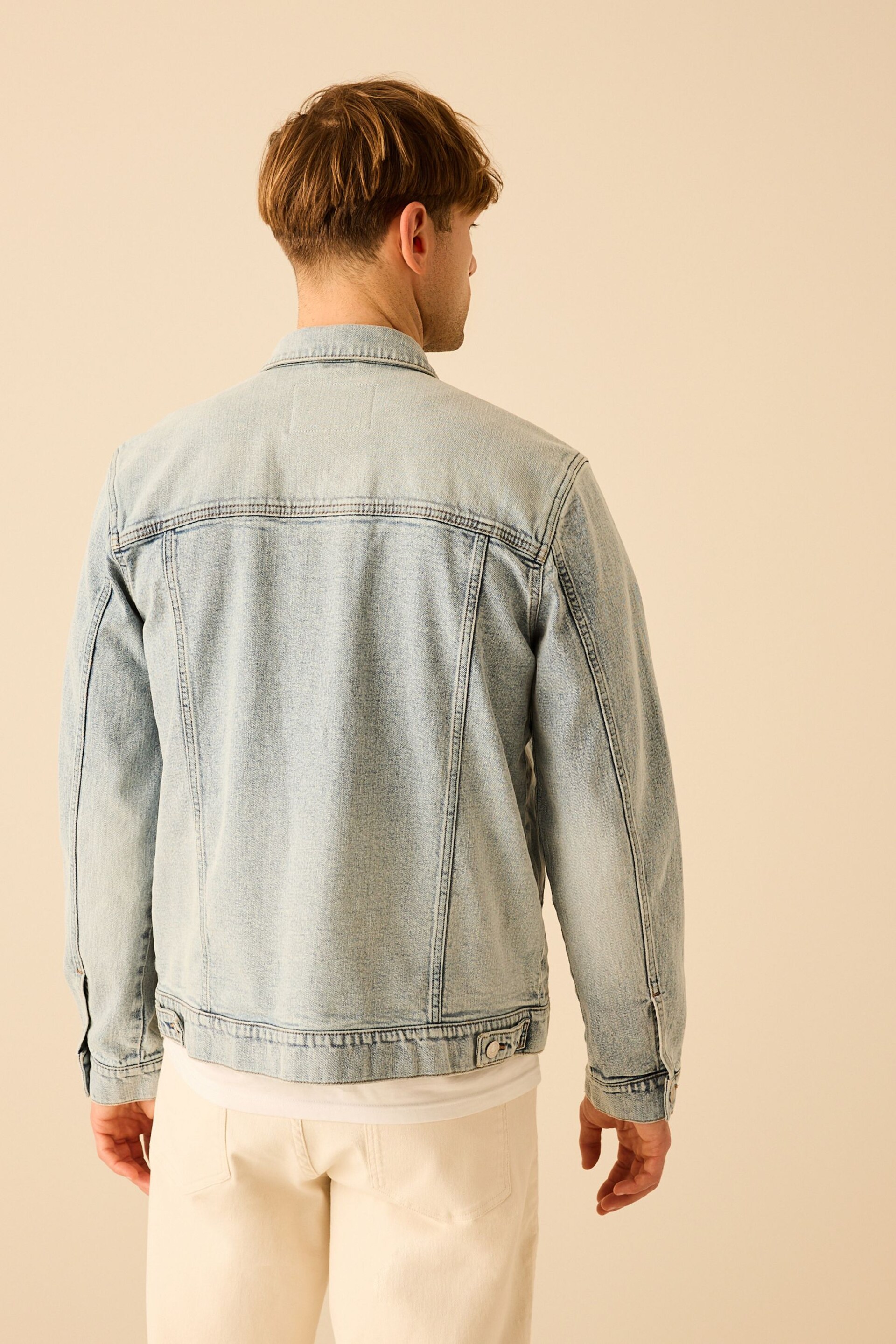 Bleach Denim Jacket - Image 2 of 8