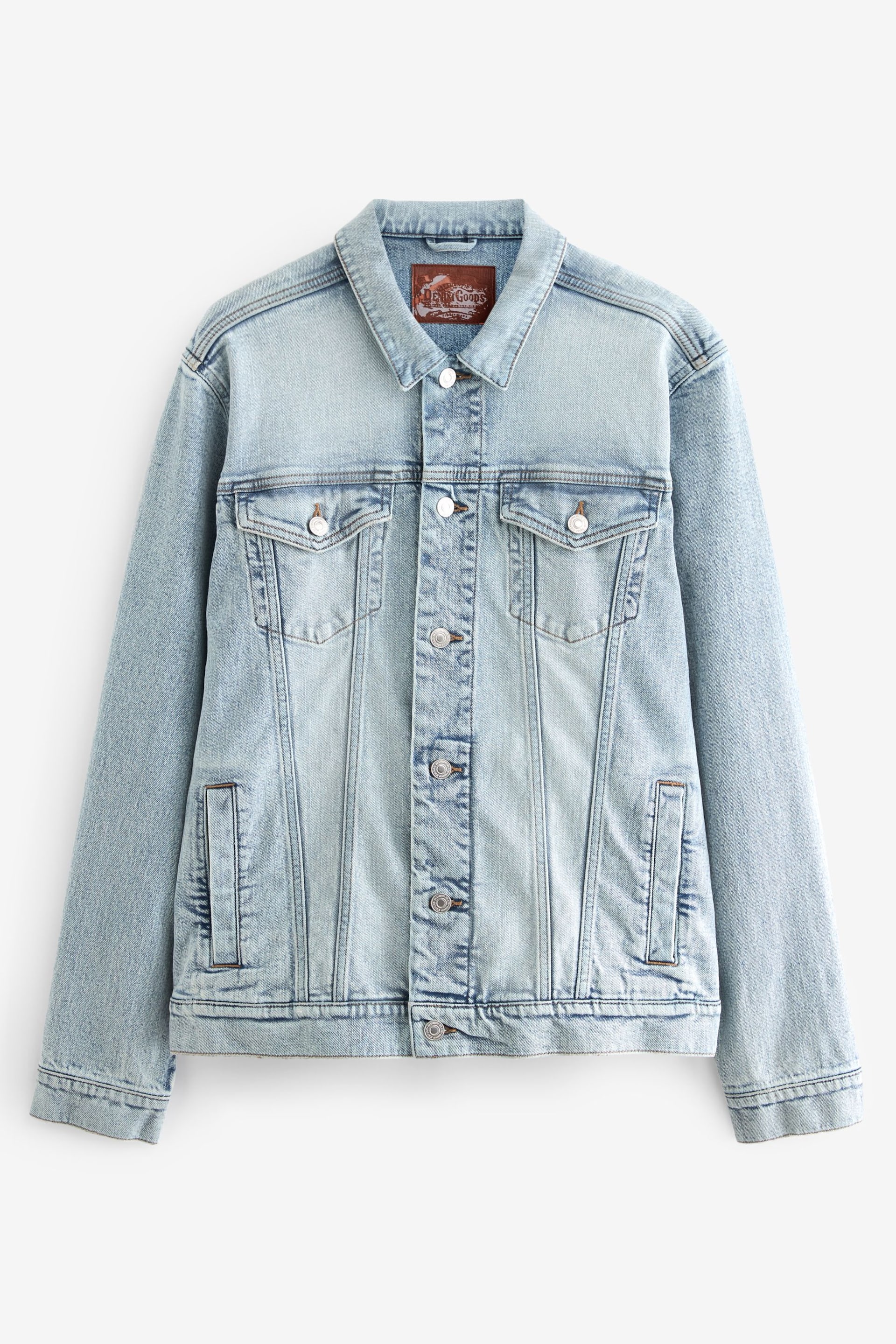 Bleach Denim Jacket - Image 4 of 8