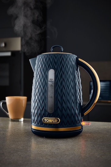 Tower Blue Empire Kettle