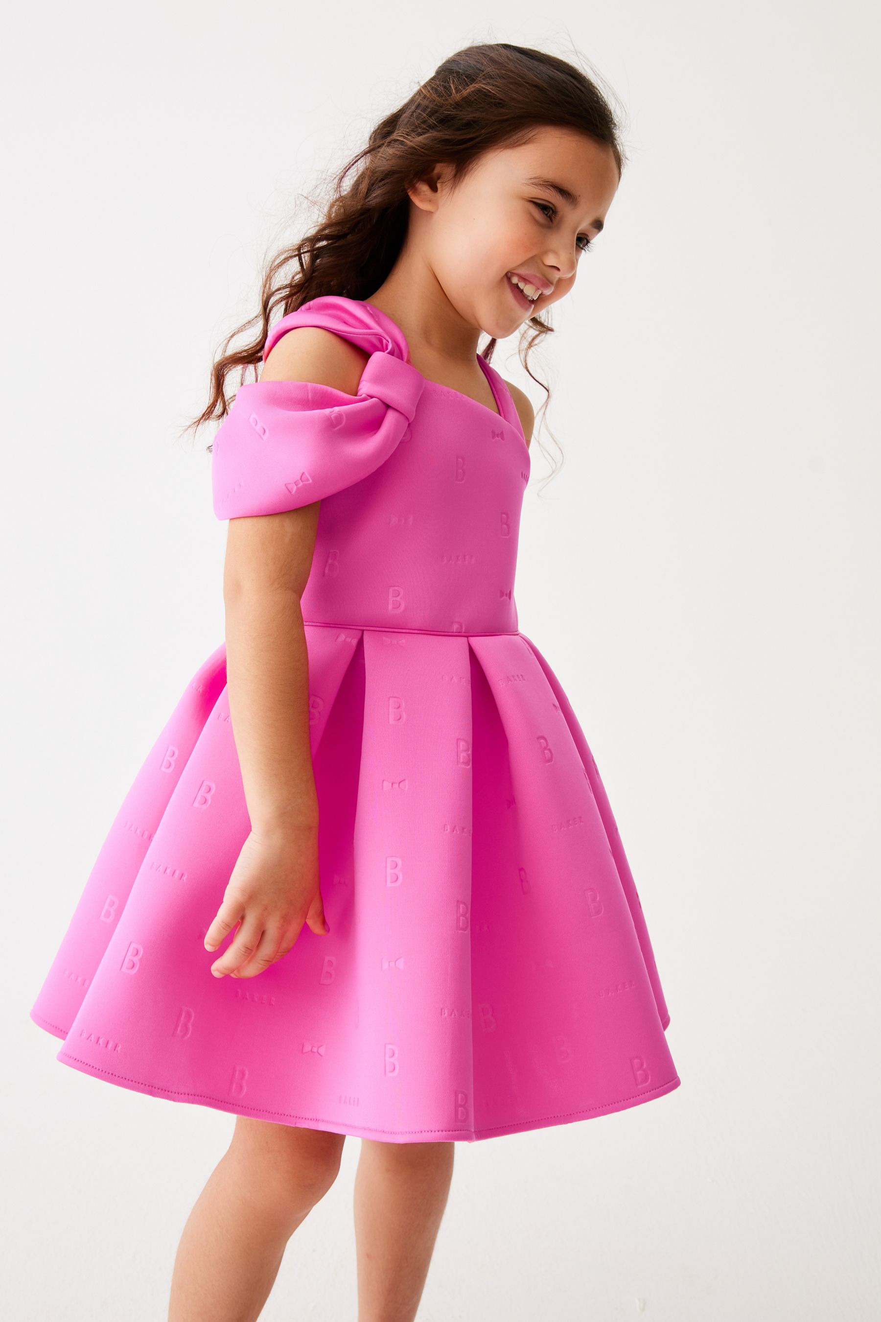 Ted baker structured bow dress online