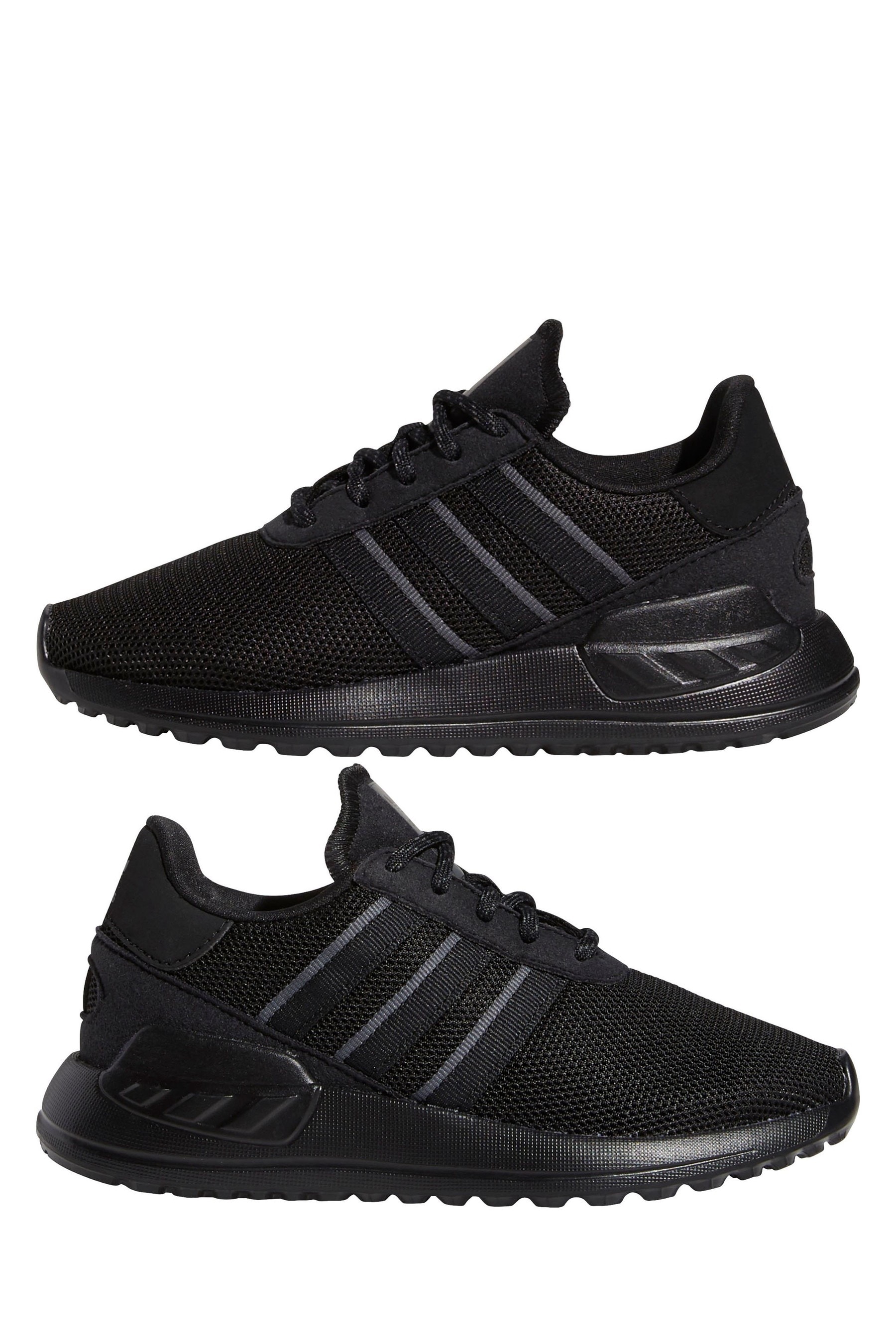 Buy adidas Originals Black LA Trainer Lite Kids Trainers from Next Luxembourg