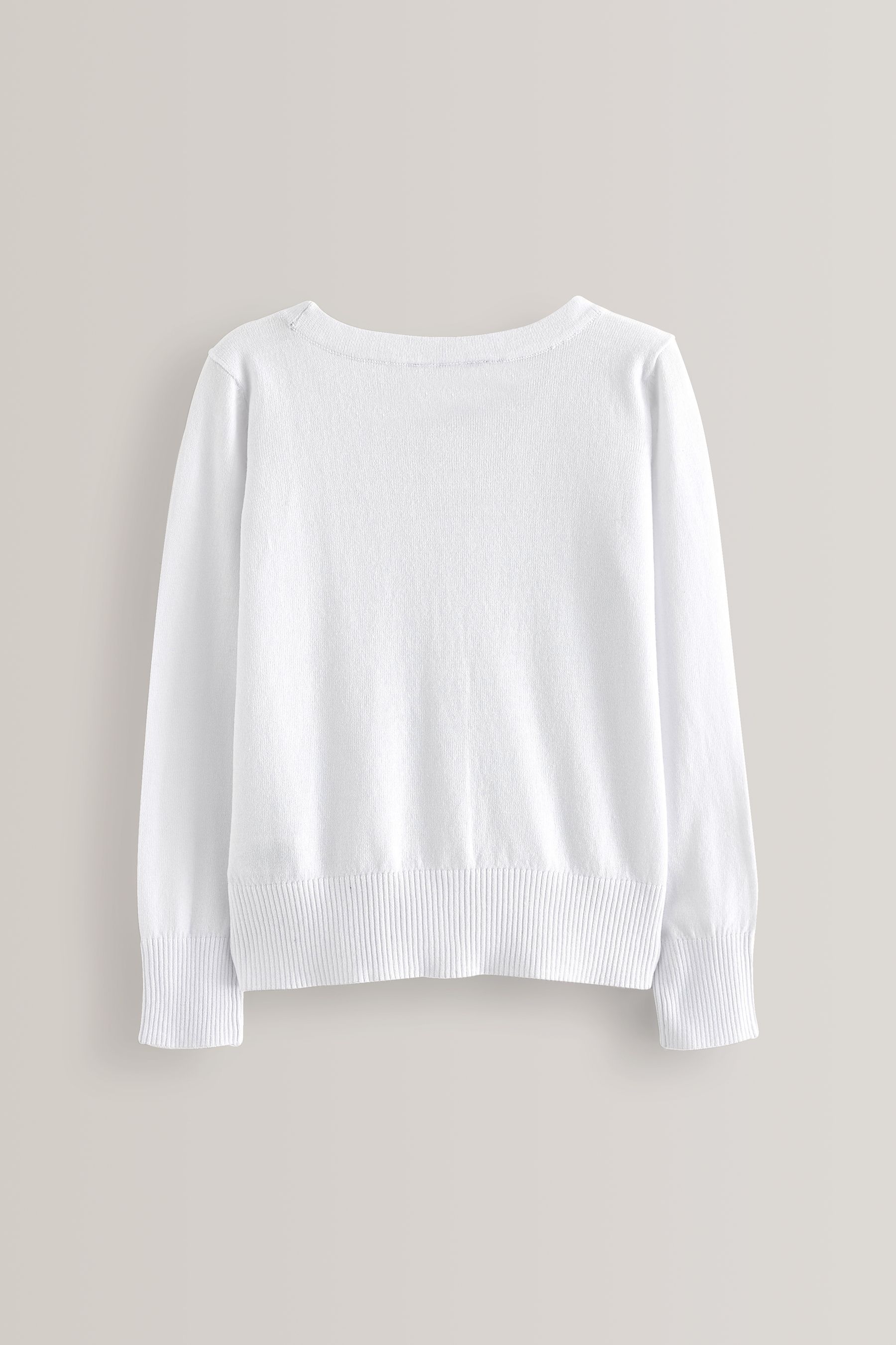 Womens white v neck cardigan on sale