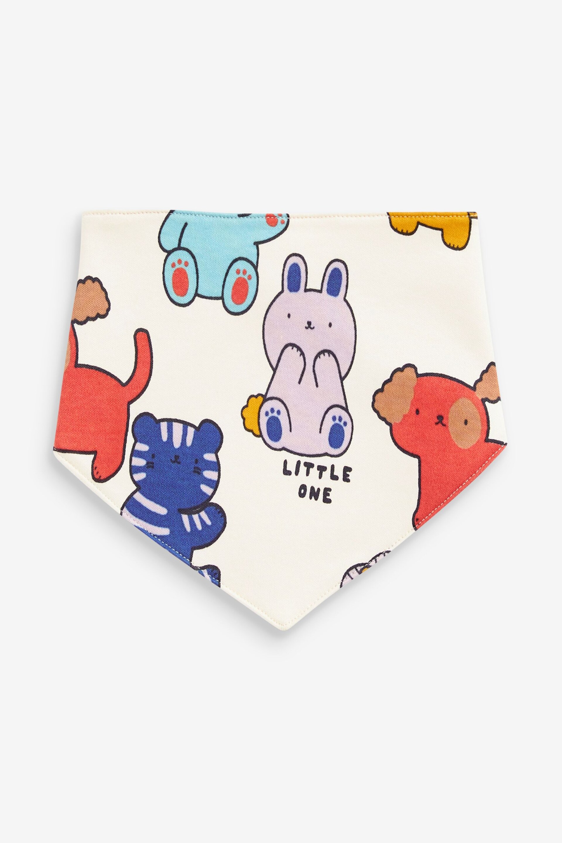 Muted Character Baby Bibs 5 Pack - Image 3 of 7