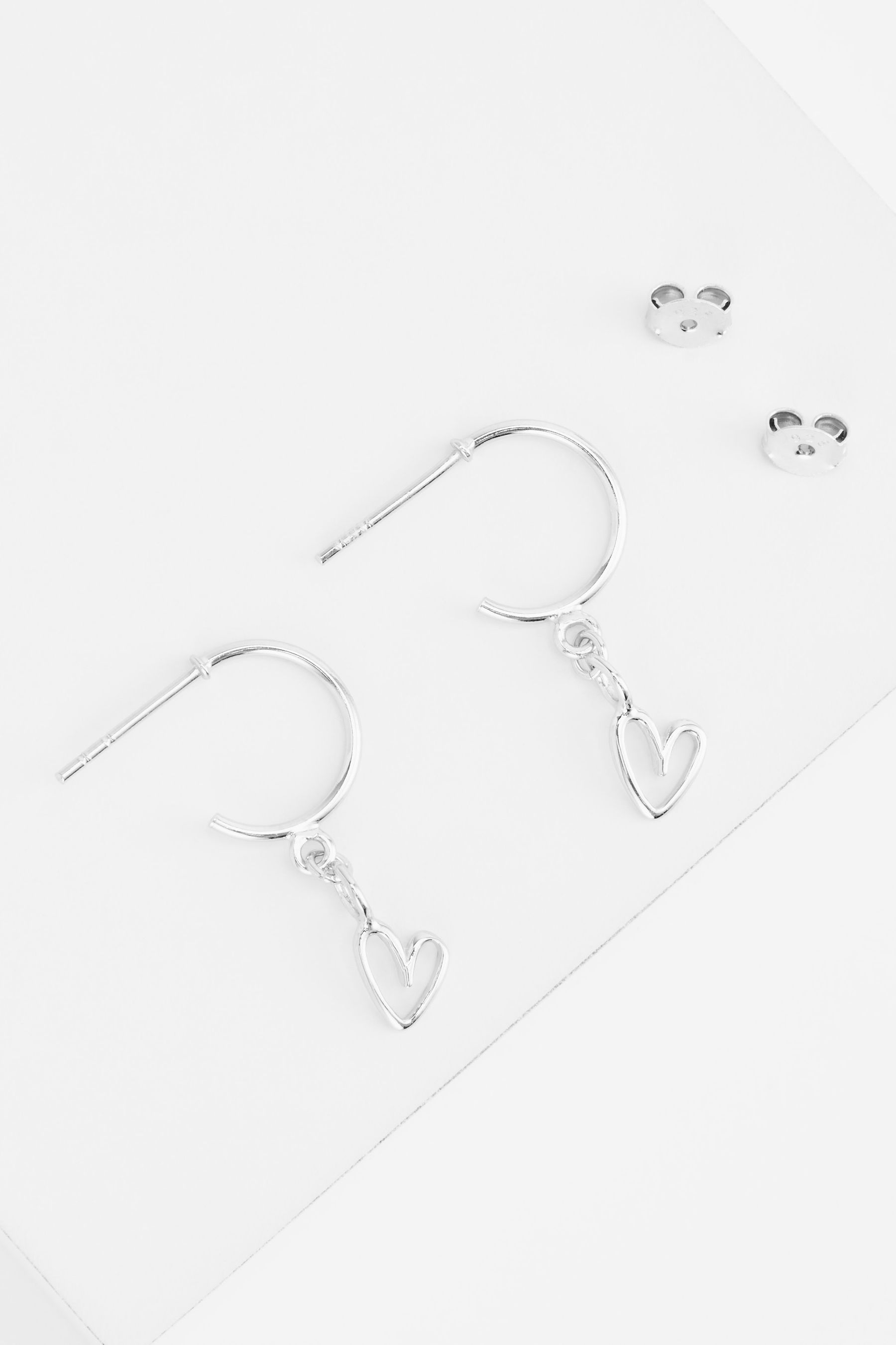 Next heart earrings deals