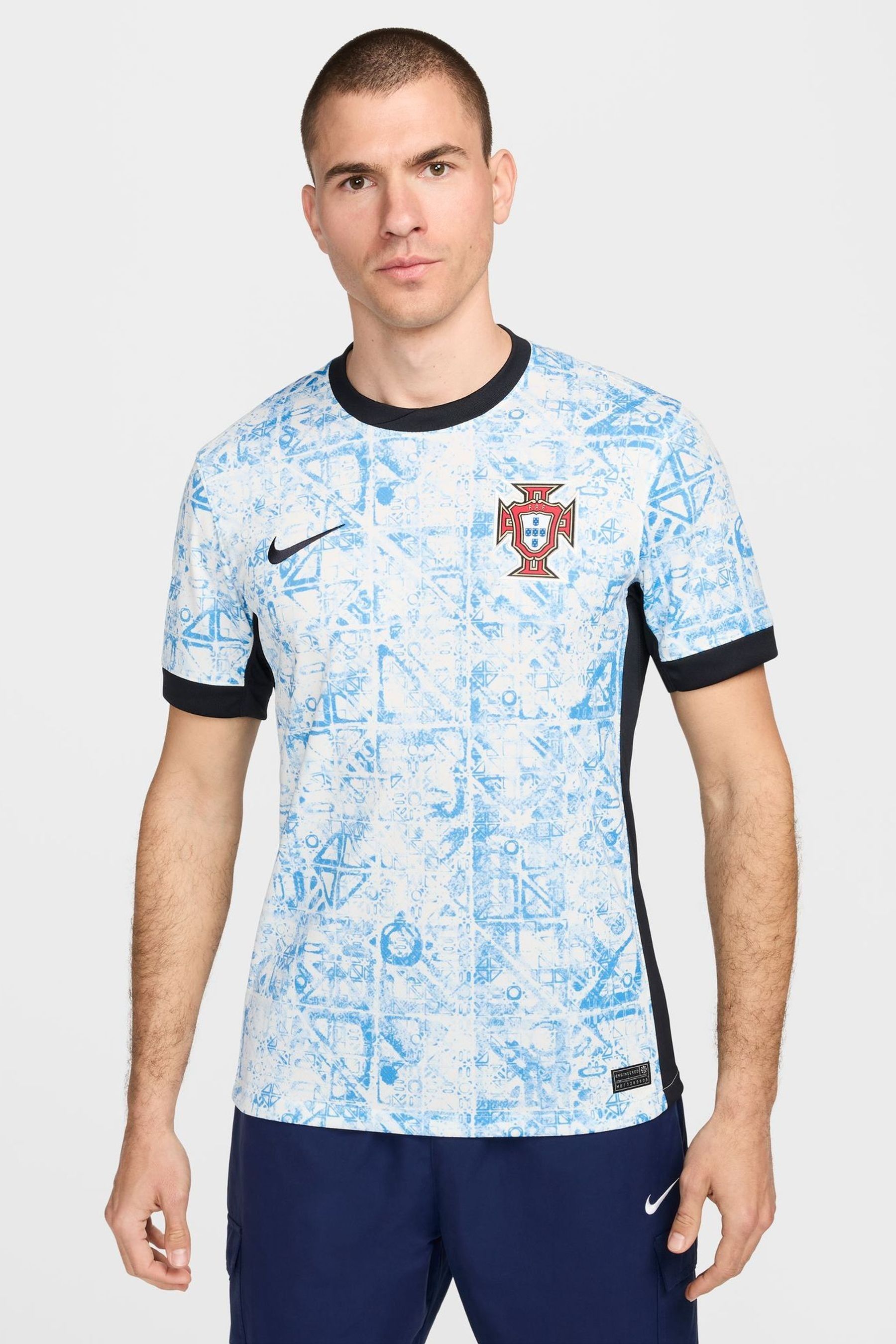 Buy Nike White Dri FIT Portugal Stadium Away Football Shirt from the Next UK online shop