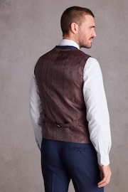 Bright Blue Signature Tollegno Suit Waistcoat - Image 3 of 8