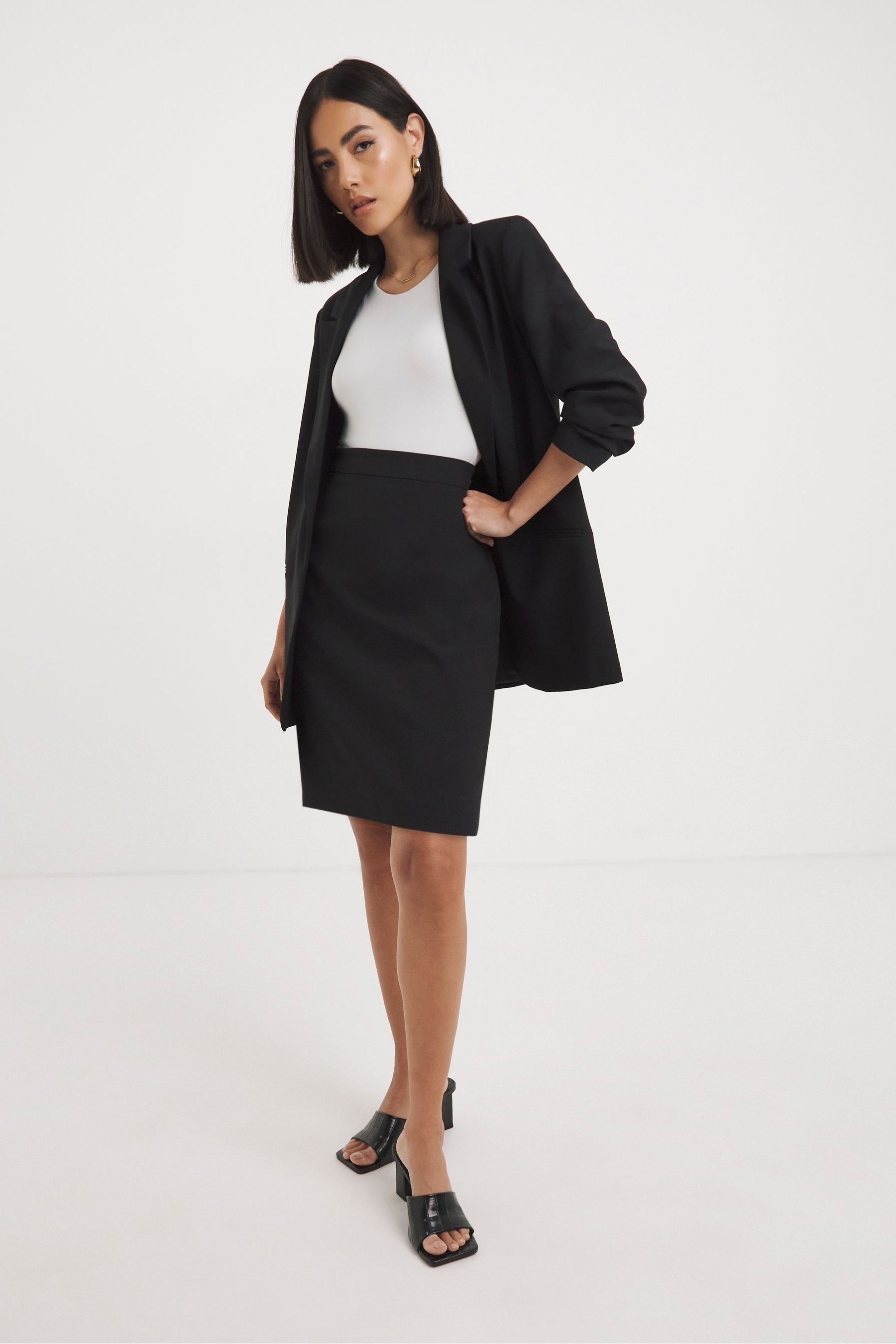 Workwear hotsell black skirt