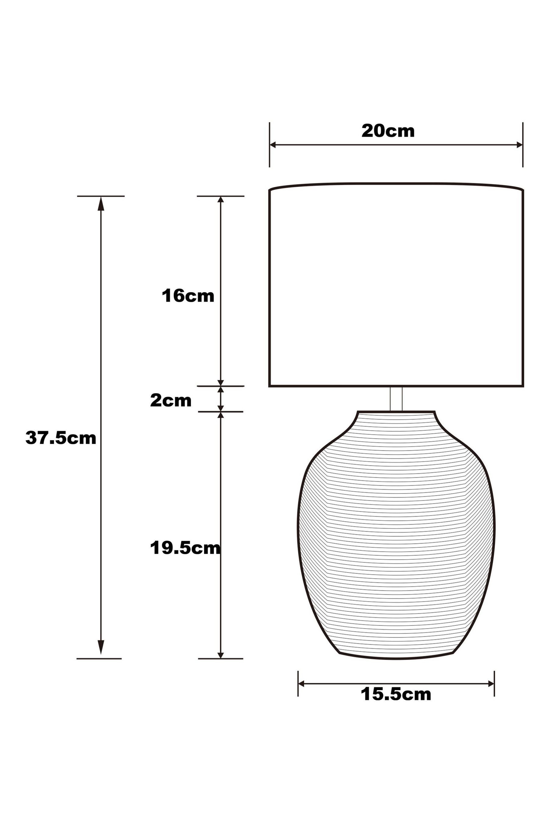 Small grey deals bedside lamps