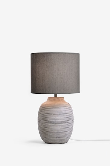 Buy Grey Fairford Small Table Lamp from the Next UK online shop