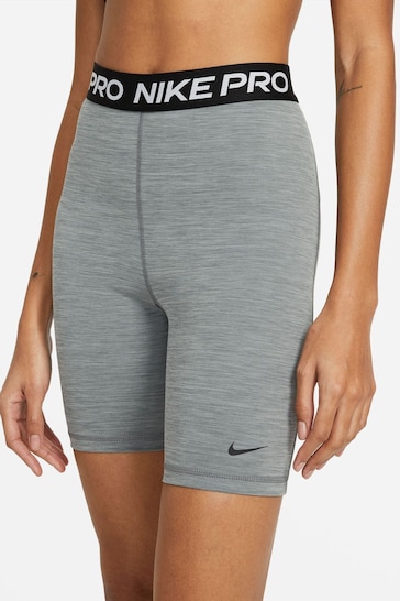 Nike Grey 365 High Waisted 7 Inch Shorts