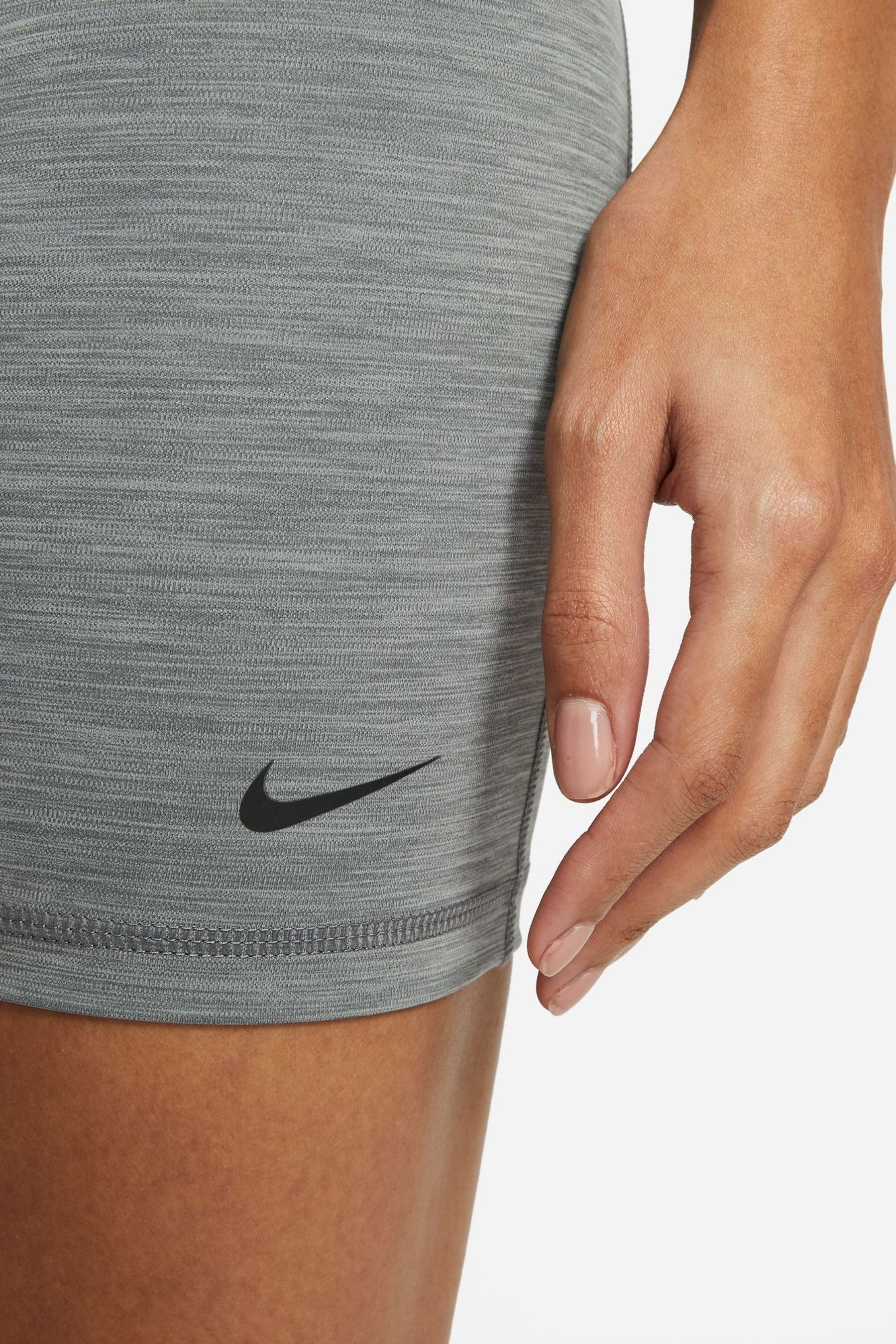 Buy Nike Grey 365 High Waisted 7 Inch Shorts from the Next UK