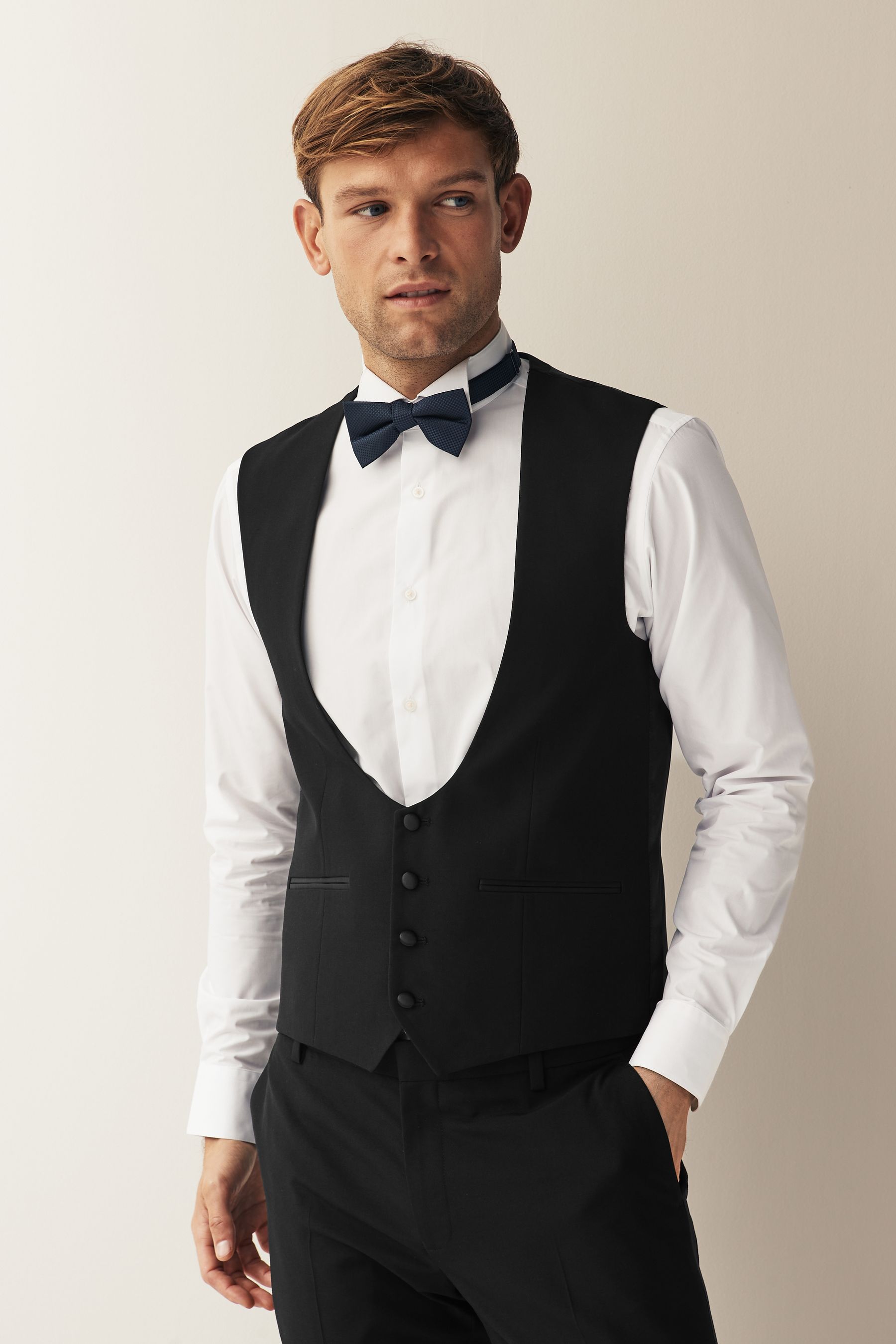 Black waist coat for men outlet