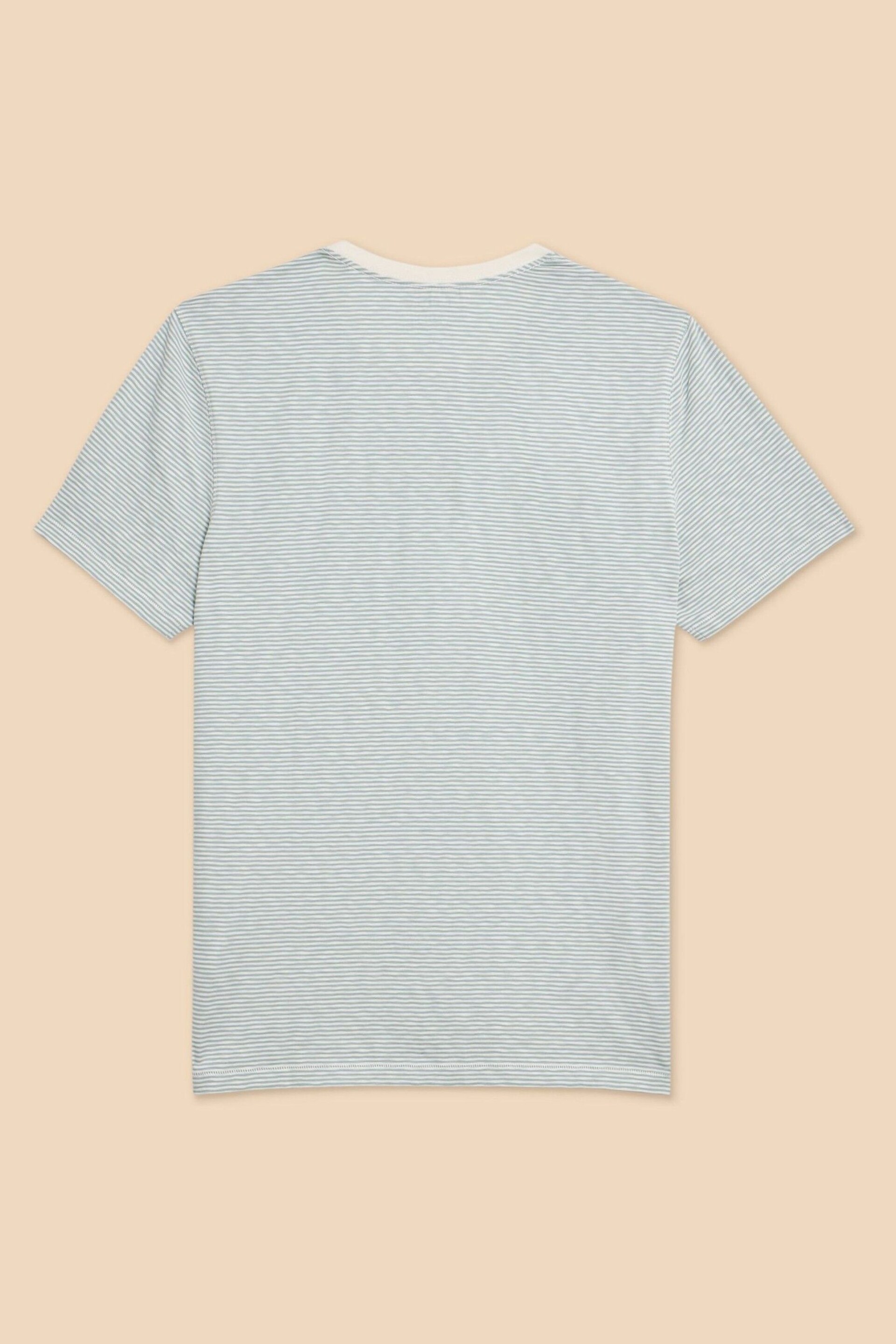 White Stuff White Abersoch Stripe Short Sleeve T-Shirt - Image 6 of 7