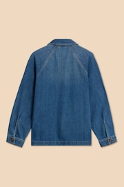 White Stuff Blue Eden Denim Jacket - Image 7 of 8