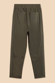 White Stuff Green Ava Jersey Joggers - Image 6 of 7