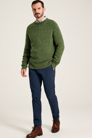 Joules Glenbay Green Crew Neck Knitted Jumper - Image 5 of 8