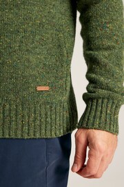 Joules Glenbay Green Crew Neck Knitted Jumper - Image 7 of 8