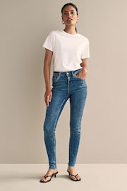 Denim Dark Blue Super Soft Skinny Jeans - Image 2 of 5