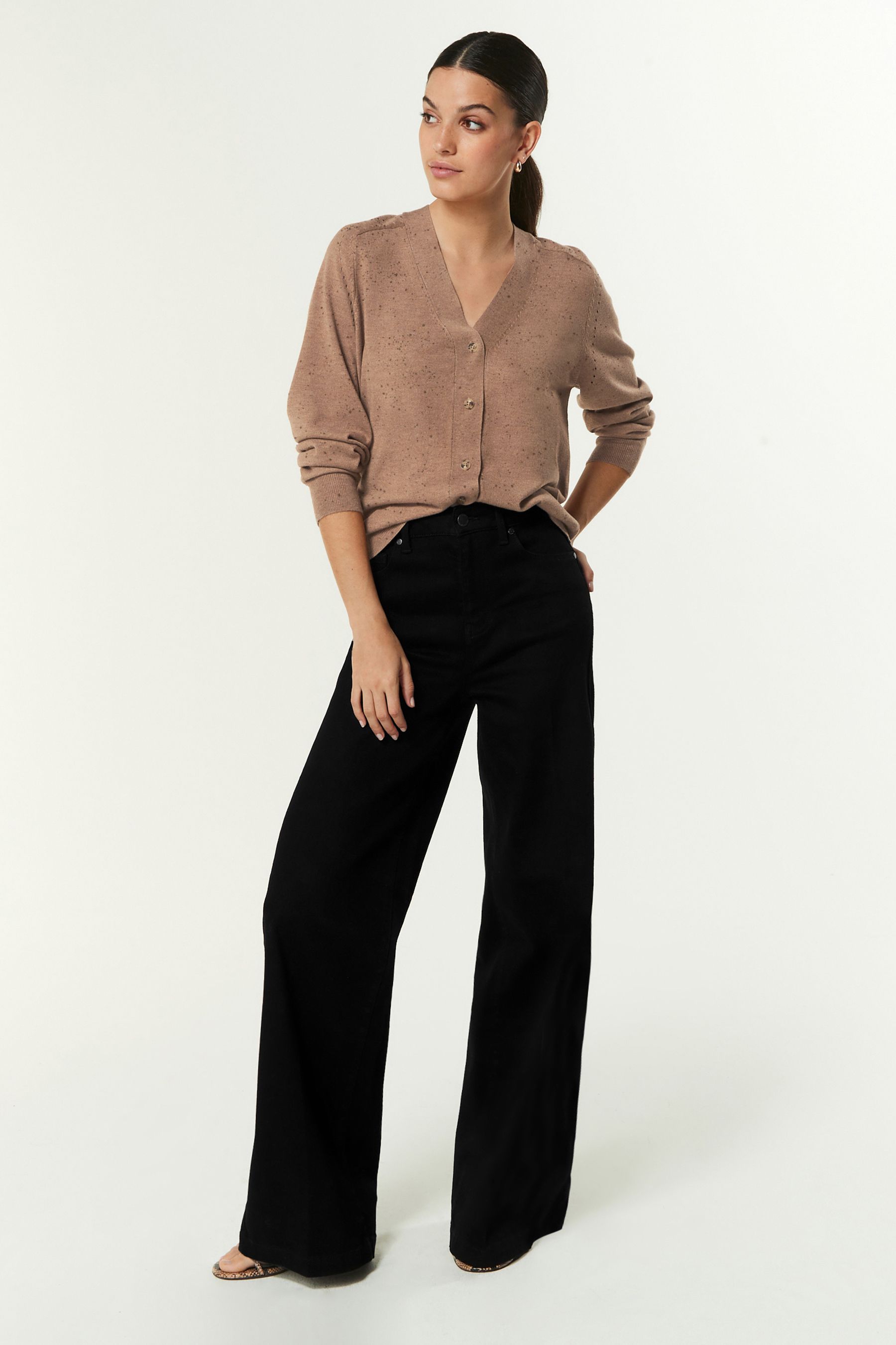 Buy Black Wide Leg Jeans from the Next UK online shop