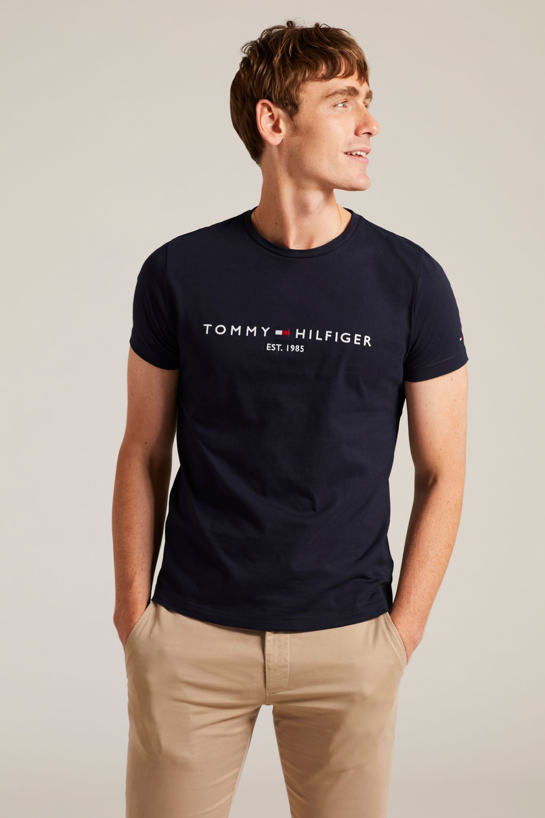 Hilfiger logo shirt 2025