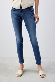 Dark Blue Low Skinny Jeans - Image 2 of 5