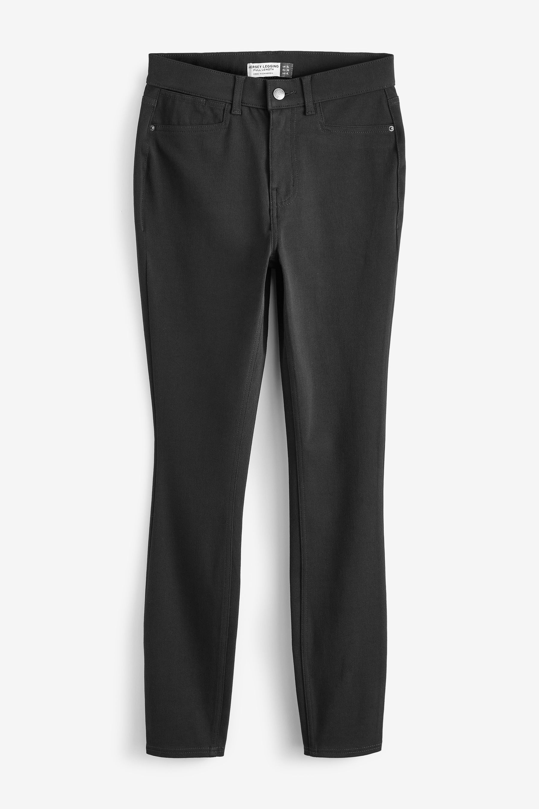 Next full length jersey denim leggings cheap