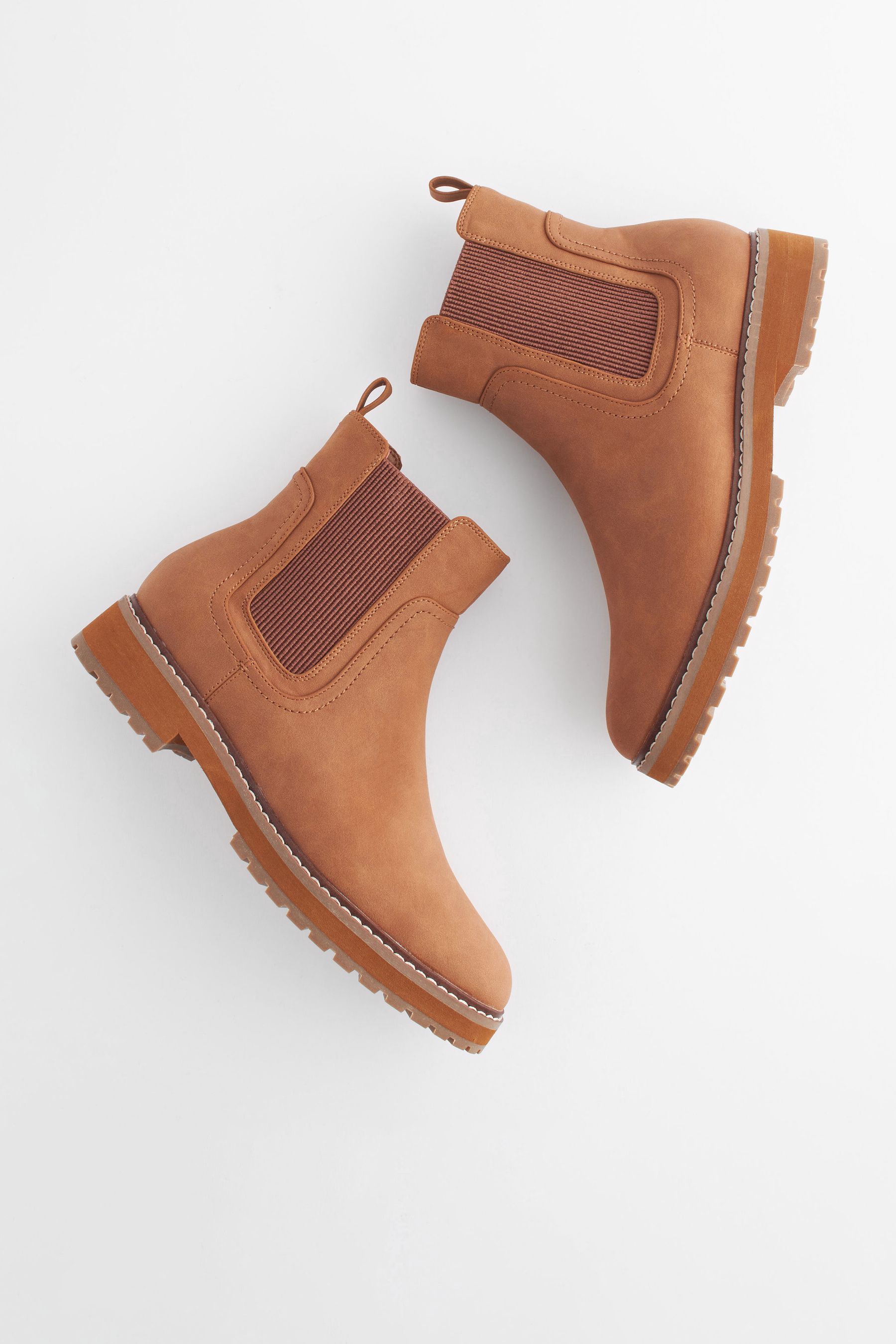 Next tan chelsea boots hotsell