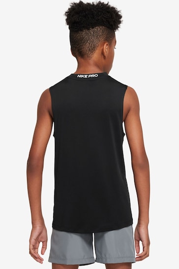 Nike Black Pro Sleeveless Vest