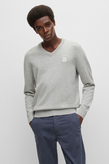 BOSS Grey Kanovano V Jumper