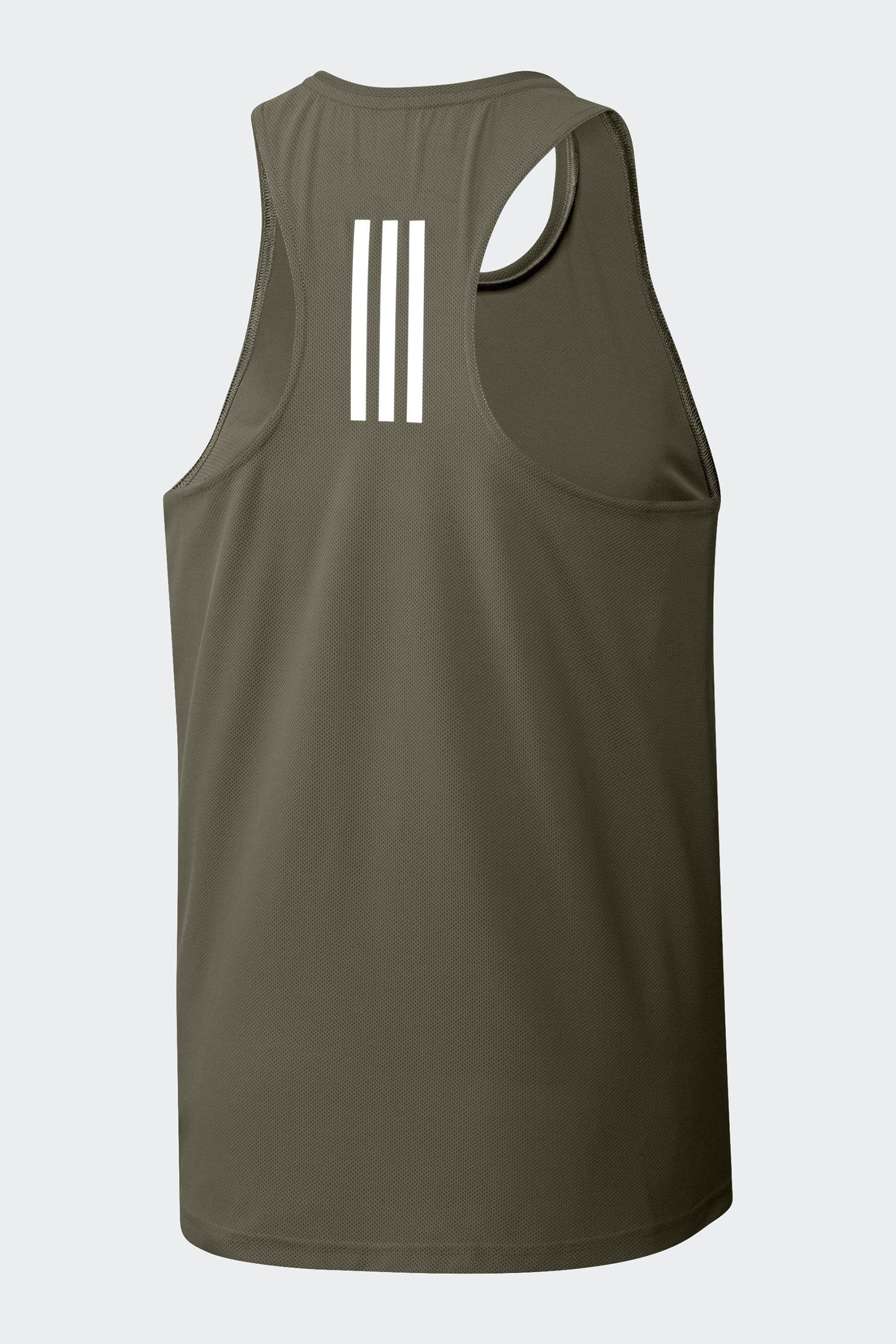Green adidas tank top deals