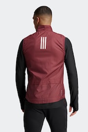 adidas Red Own the Run Gilet - Image 2 of 7