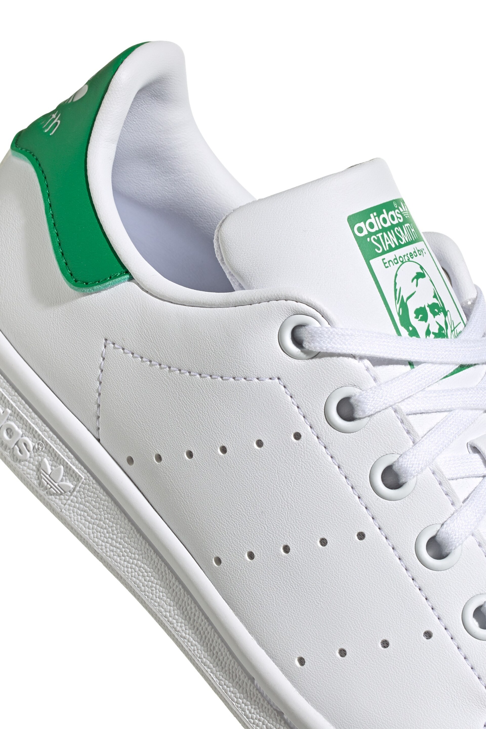 adidas Originals Stan Smith Junior Trainers - Image 2 of 9