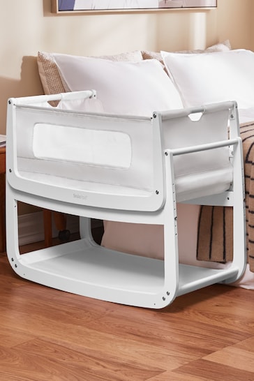Snuz White Bedside Crib