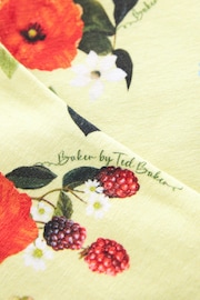 Baker by Ted Baker Yellow Floral T-Shirt And Leggings Set - Image 12 of 13