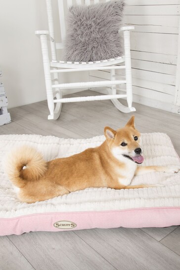 Scruffs® Pink Washable Ellen Small Breed Recyled Fibre Dog Bed