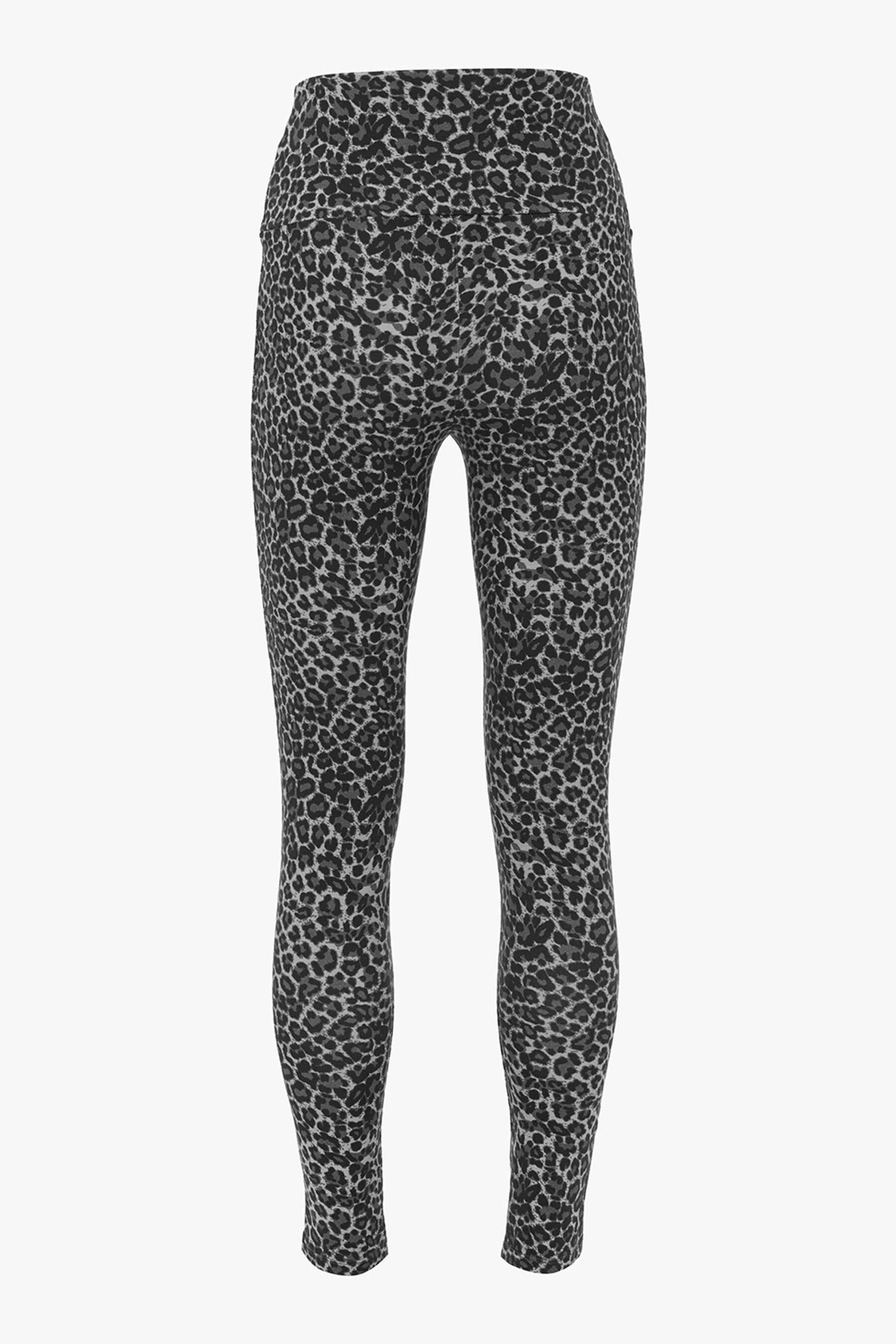 Buy Mint Velvet Grey Leopard Print Leggings from Next Luxembourg