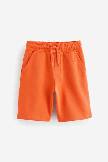 Orange 1 Pack Basic Jersey Shorts (3-16yrs)