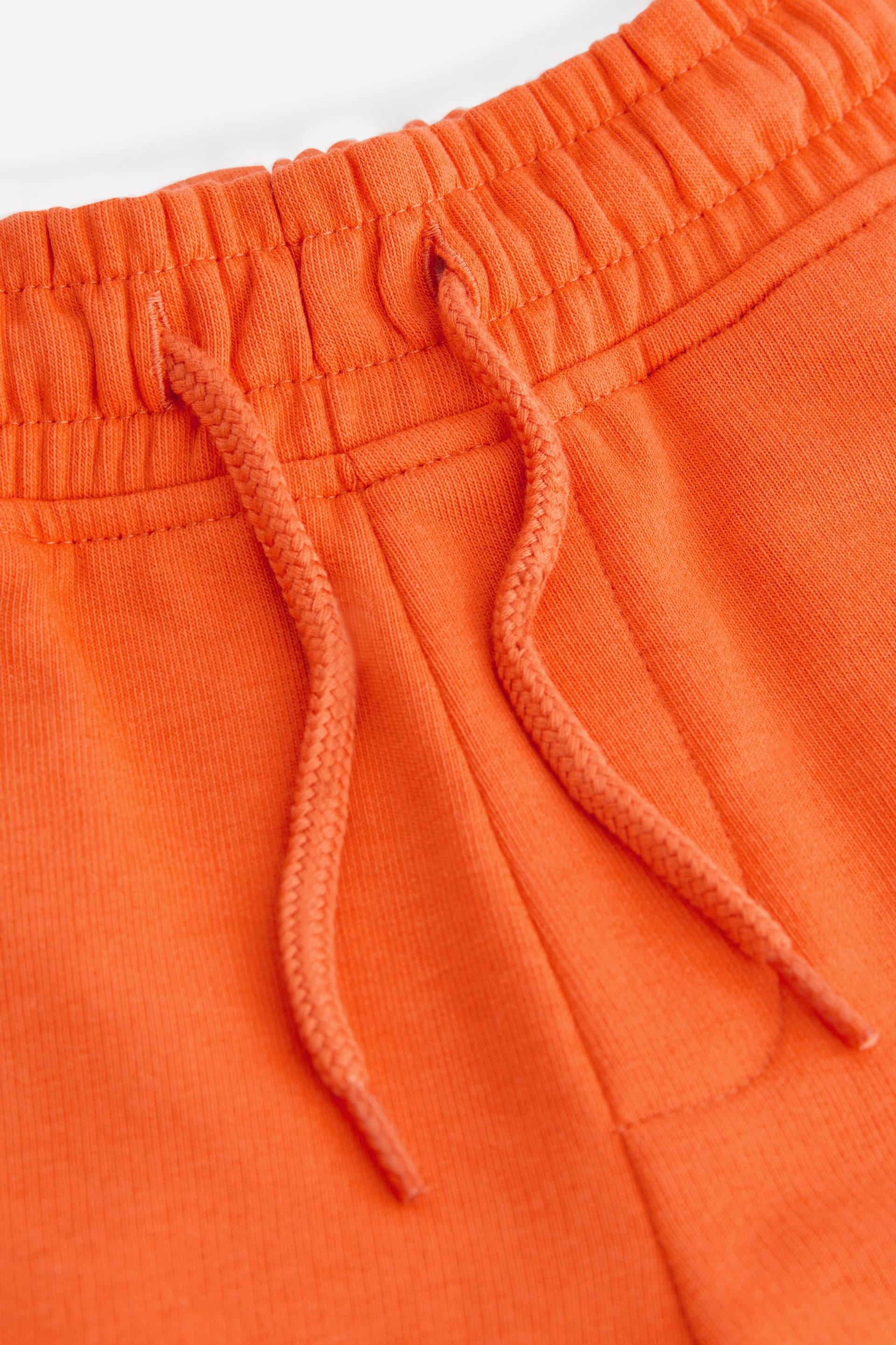 Orange 1 Pack Basic Jersey Shorts (3-16yrs) - Image 3 of 3
