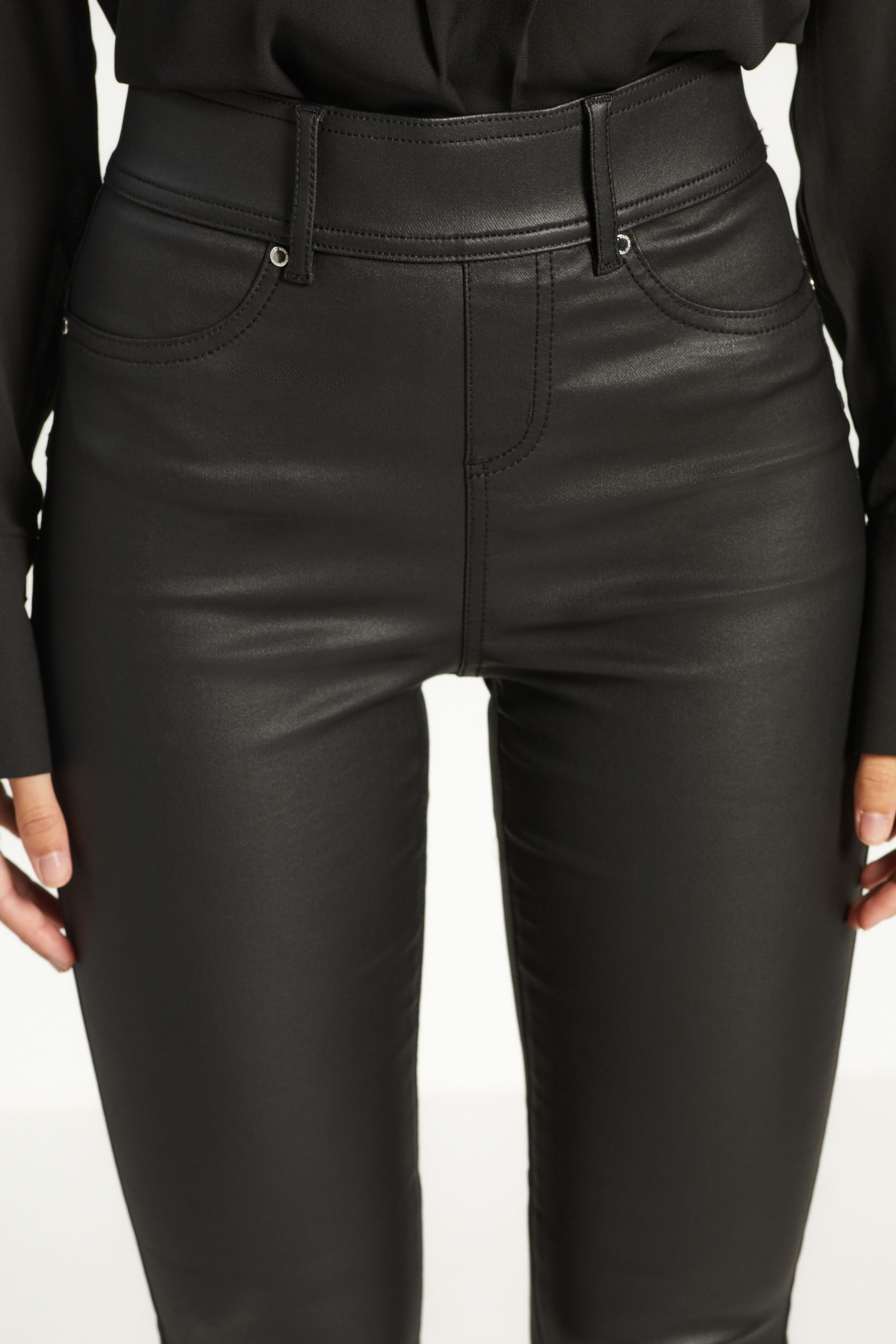 Next pull on coated leggings 2025
