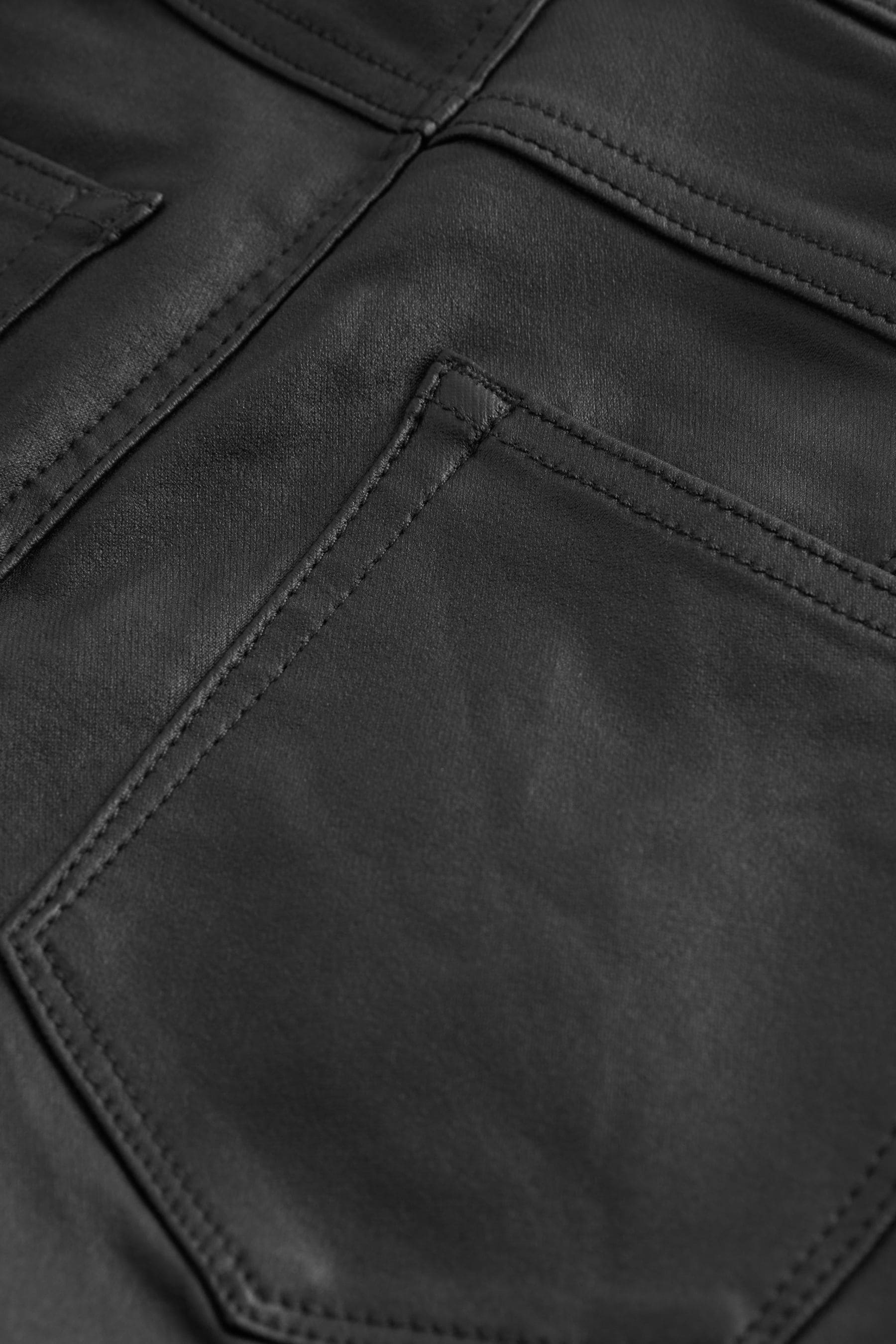 Buy Black Sculpt Pull On Coated Leggings from Next Belgium