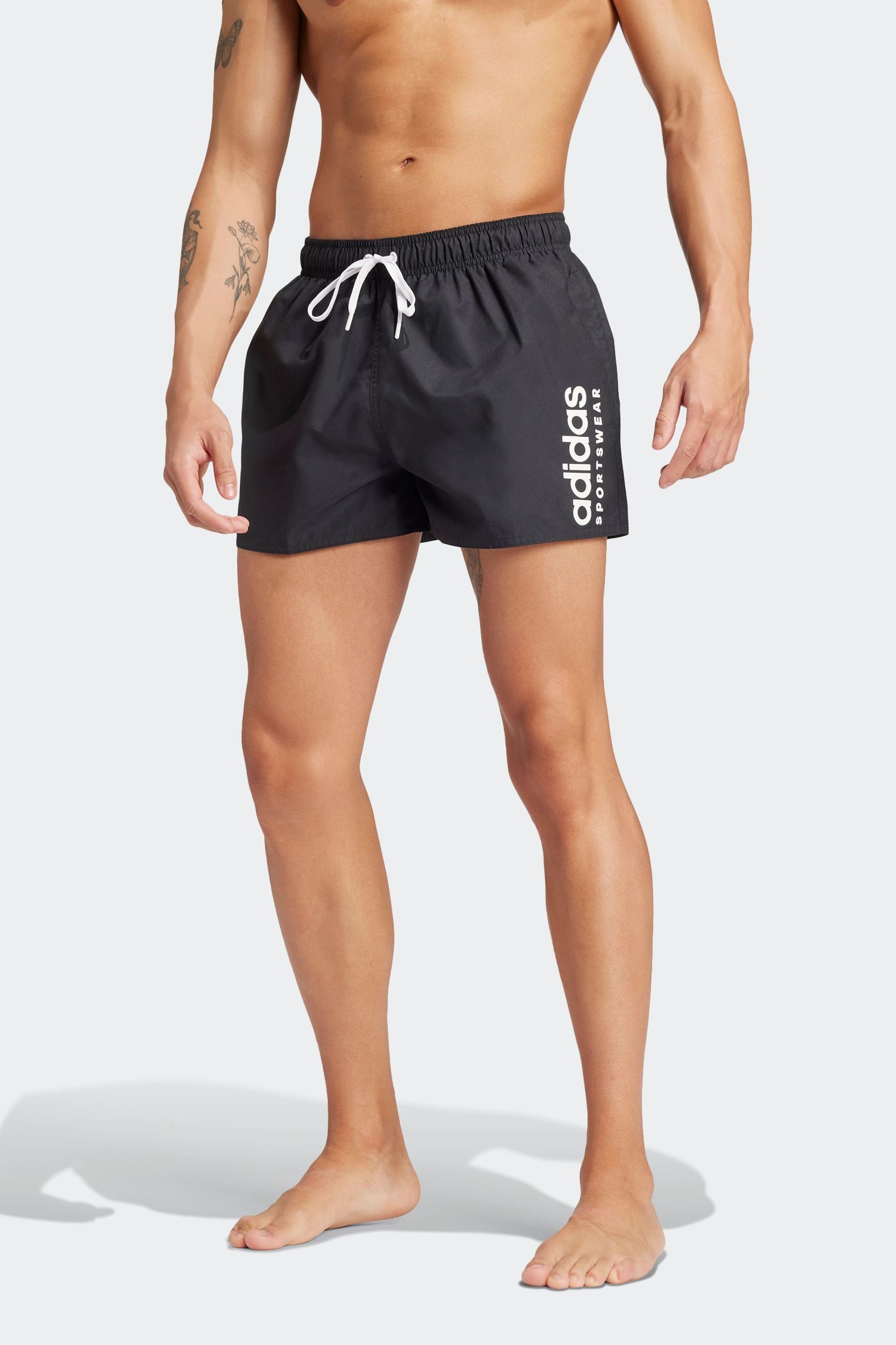 Buy adidas Black Essentials Logo CLX Shorts from the Next UK online shop