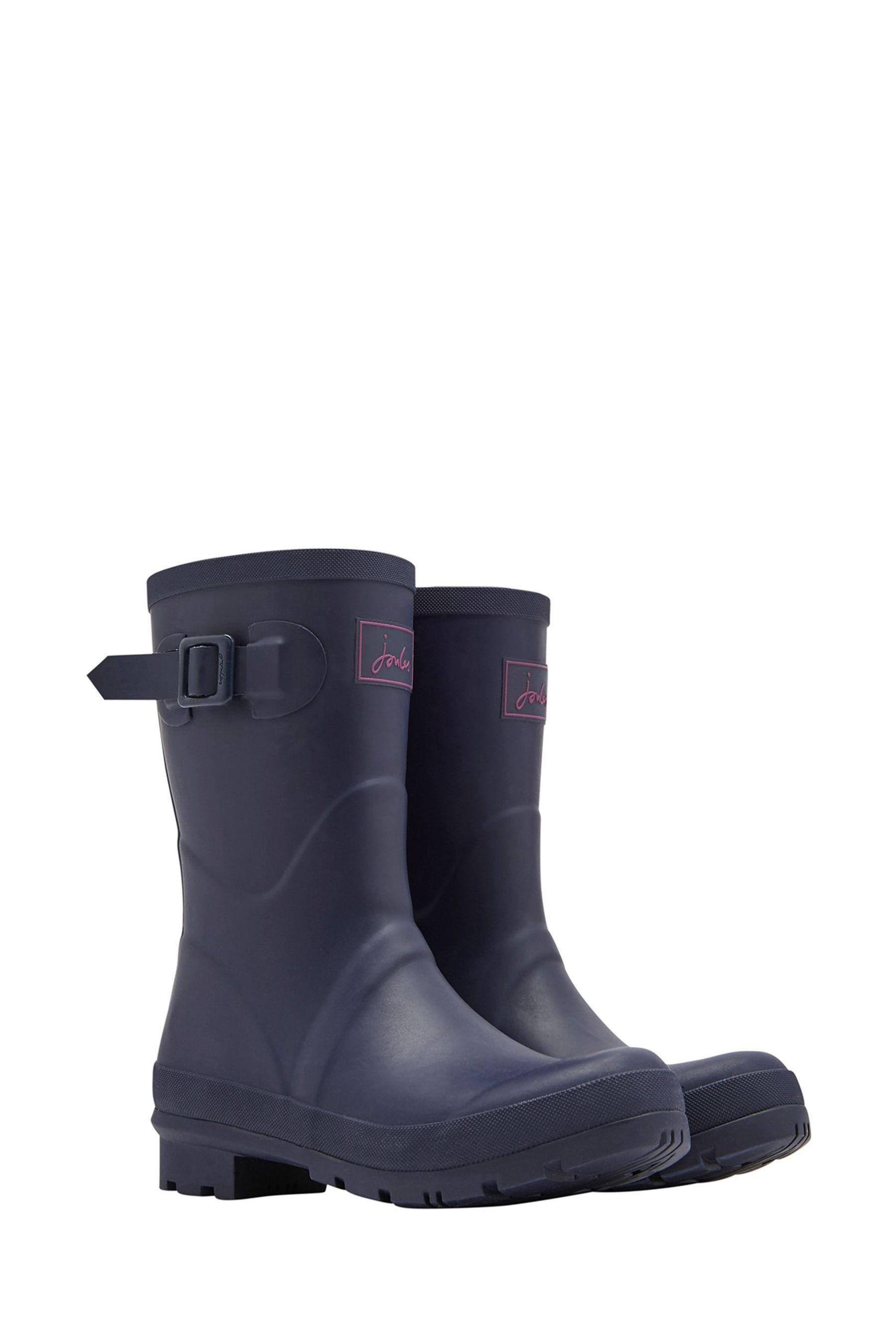 Buy Joules Blue Kelly Welly Mid Height Wellies from Next Luxembourg